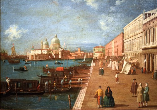 Venise, San Marco et la colonne de San Todaro - Gabriele Bella (1720 - 1799) - Louis XV